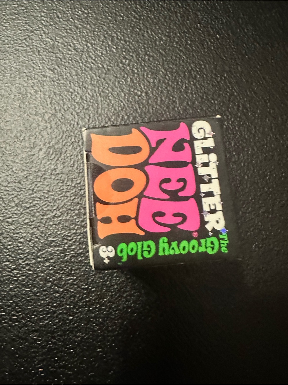 Ultra rare Needoh Glitter groovy glob - Blue (comes with free gift)